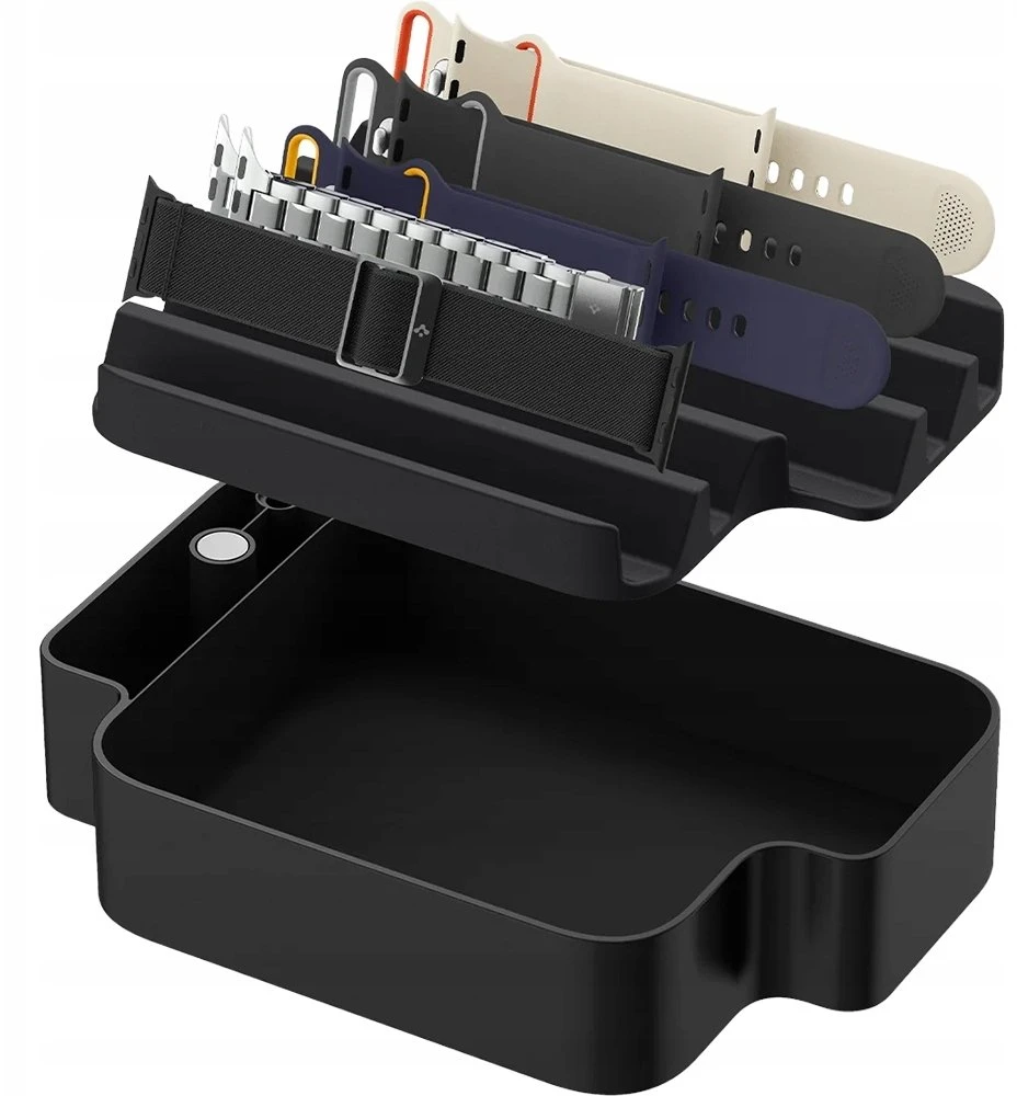 Dėklas Spigen Apple Watch & Band & ETC Organizer S340, juodas