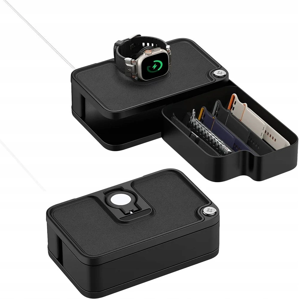 Dėklas Spigen Apple Watch & Band & ETC Organizer S340, juodas