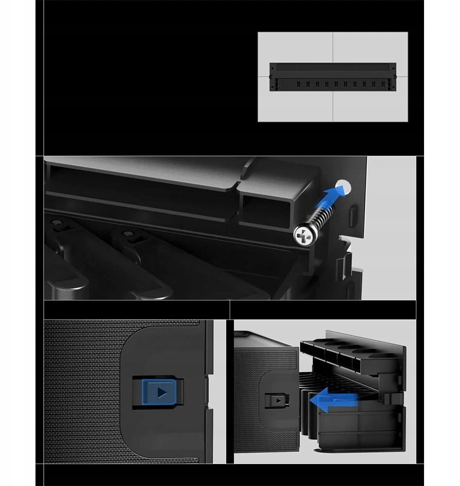 Spigen Apple Watch Band Organizer S341, juodas