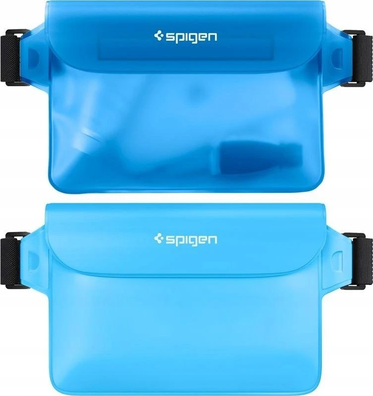 Spigen Aqua Shield vandeniui atsparus juosmens krepšys A620, 2 vnt., jūros mėlynas