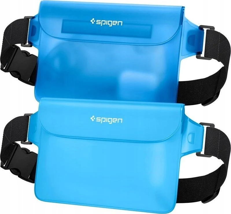 Spigen Aqua Shield vandeniui atsparus juosmens krepšys A620, 2 vnt., jūros mėlynas