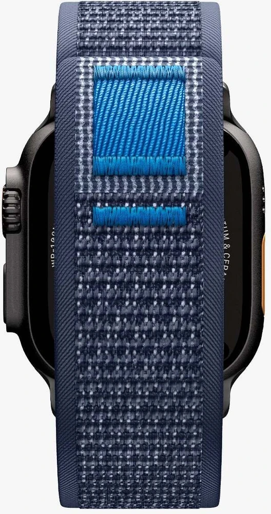 Spigen Athlex Air 2 aktyvus dirželis, tamsiai mėlynas - Apple Watch 49mm/46mm/45mm/44mm