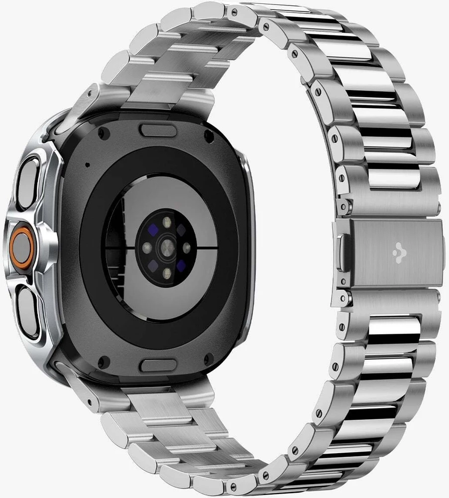 Spigen Bezel Tune Pro (Pilot), sidabrinis – Samsung Galaxy Watch Ultra 2 47mm