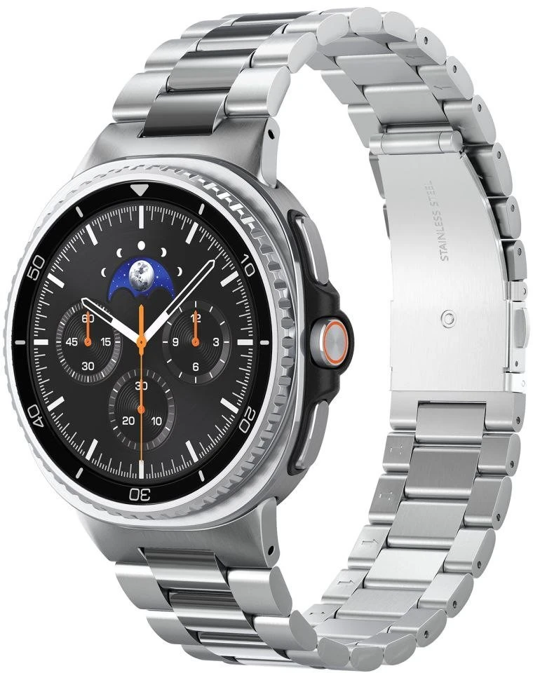 Spigen Modern Fit Band for Samsung Galaxy Watch 40/44/46 mm – Sidabrinis