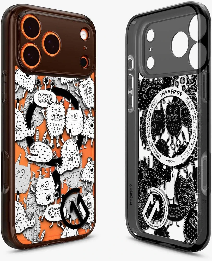 Dėklas Spigen c11 Ultra Hybrid MagSafe, inkverse - iPhone 17 Pro Max