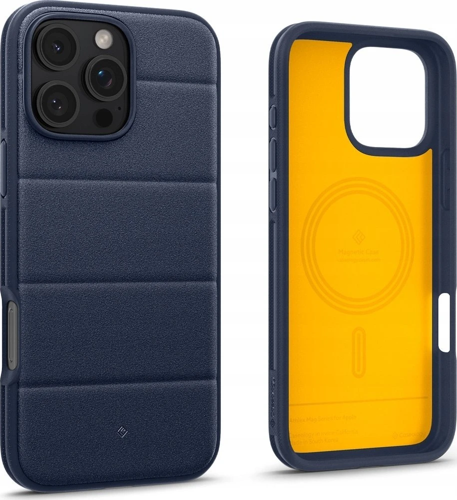 Dėklas Spigen Caseology Athlex MagSafe, aktyvus tamsiai mėlynas - iPhone 16 Pro