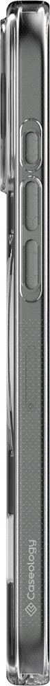 Dėklas Spigen Caseology Capella MagSafe Kickstand, clear baltas sidabrinis - iPhone 16 Pro Max