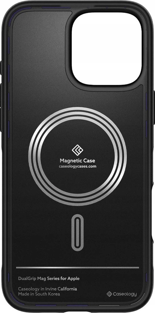 Dėklas Spigen „Caseology Dual Grip MagSafe“, kobalto spalvos, mėlynas - iPhone 16 Pro