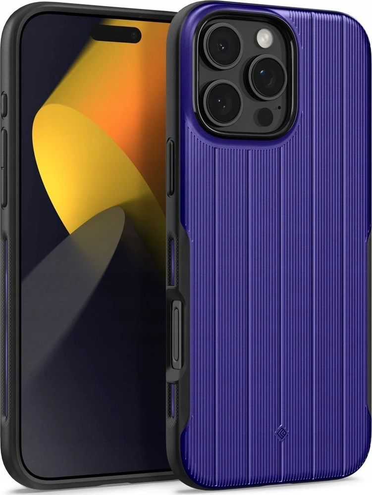 Dėklas Spigen „Caseology Dual Grip MagSafe“, kobalto spalvos, mėlynas - iPhone 16 Pro