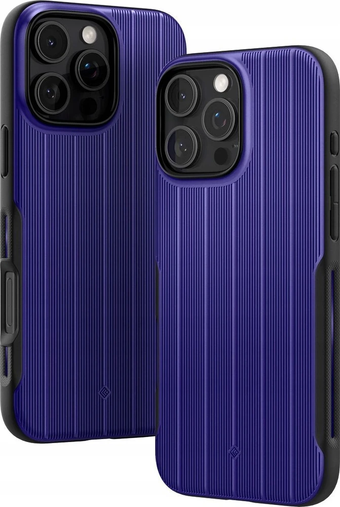 Dėklas Spigen „Caseology Dual Grip MagSafe“, kobalto spalvos, mėlynas - iPhone 16 Pro