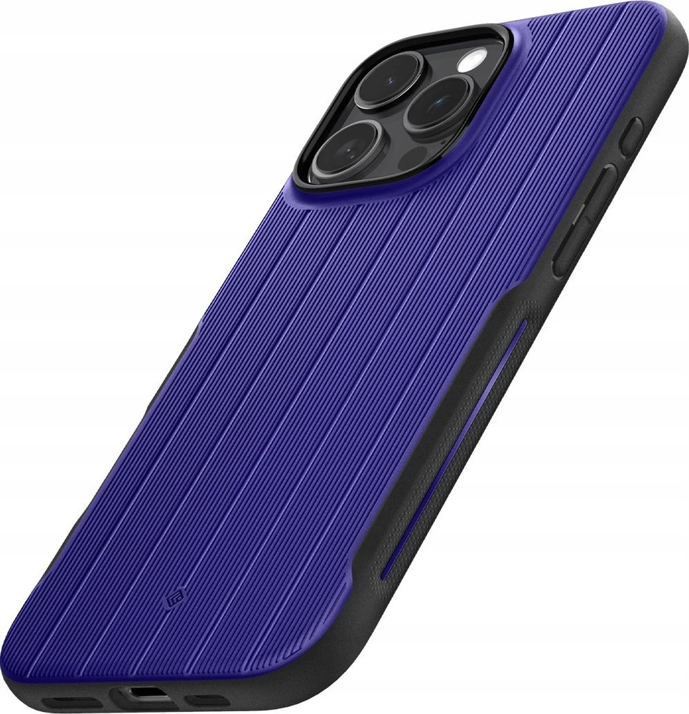 Dėklas Spigen „Caseology Dual Grip MagSafe“, kobalto spalvos, mėlynas - iPhone 16 Pro