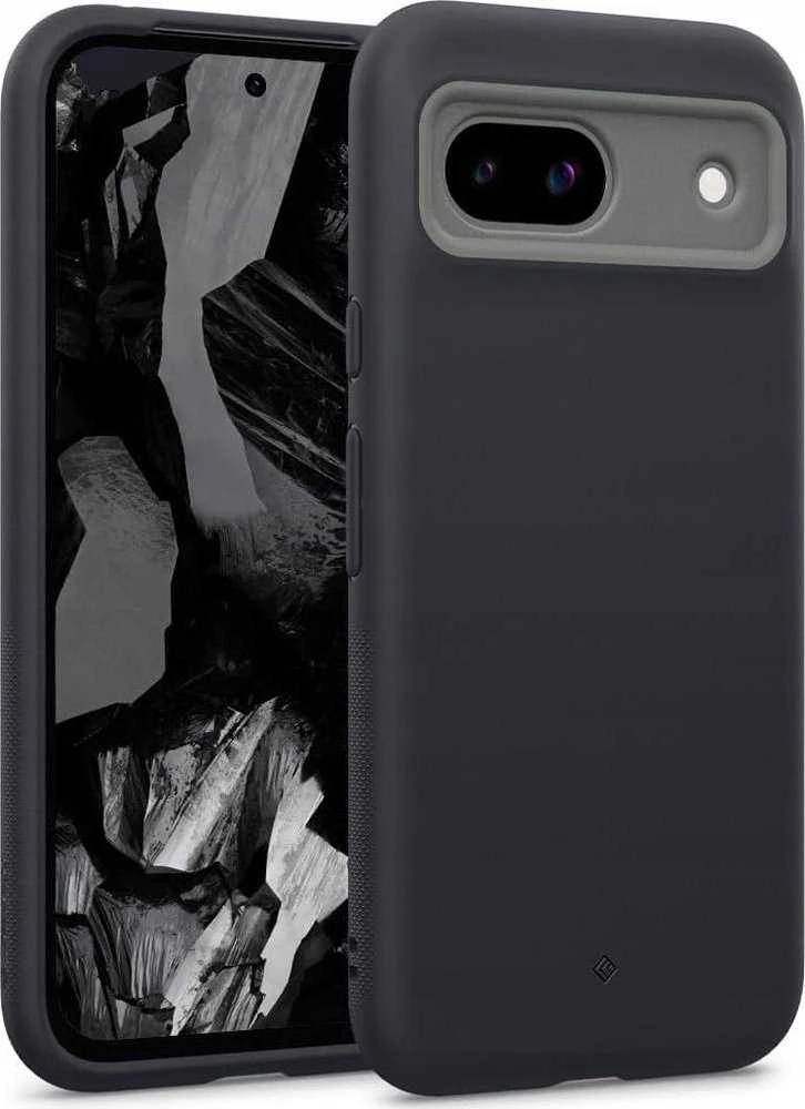 Dėklas Spigen Caseology Nano Pop, juodas sesame - Google Pixel 8a