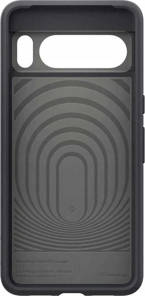 Dėklas Spigen Caseology Nano Pop, juodas sesame - Google Pixel 8 Pro