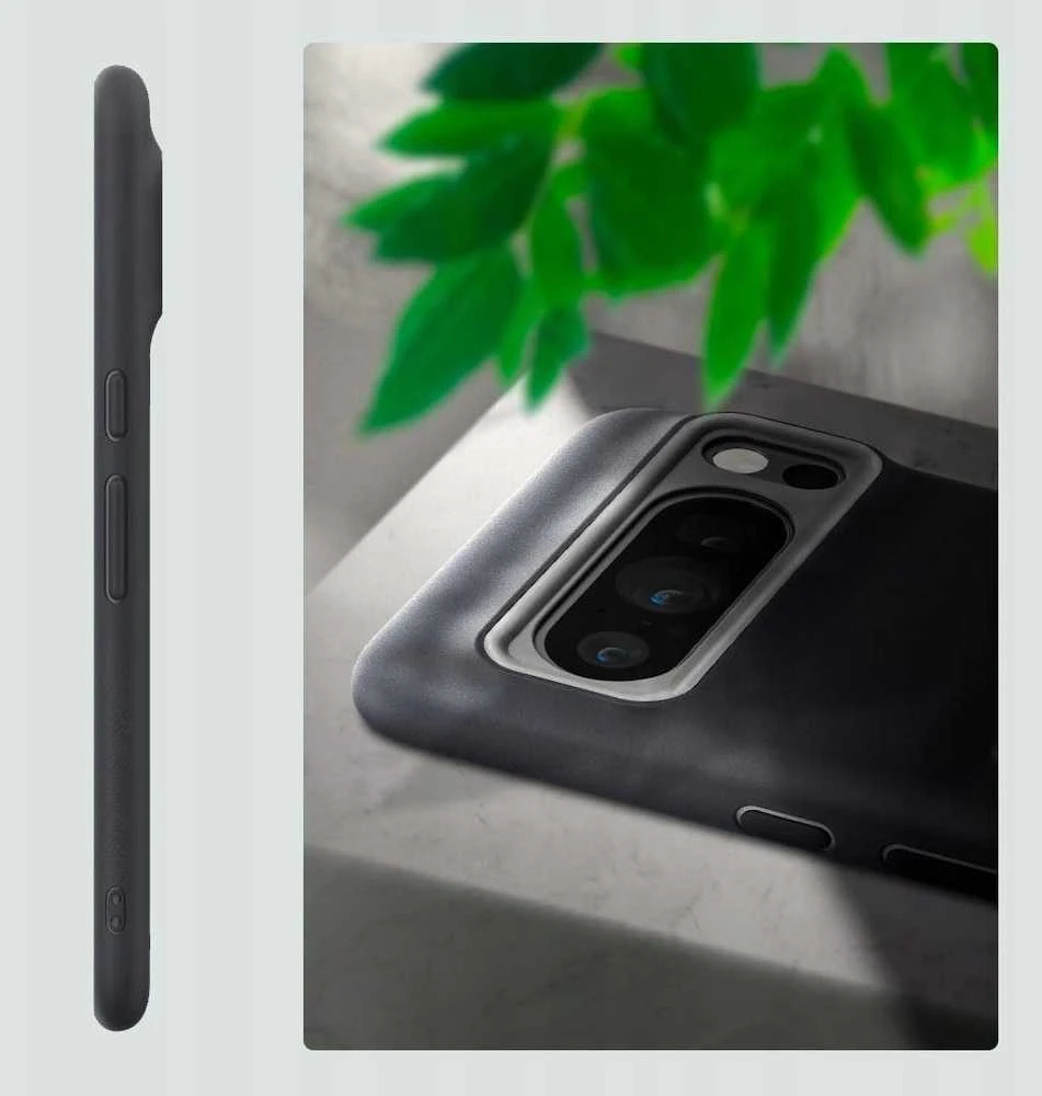 Dėklas Spigen Caseology Nano Pop, juodas sesame - Google Pixel 8 Pro