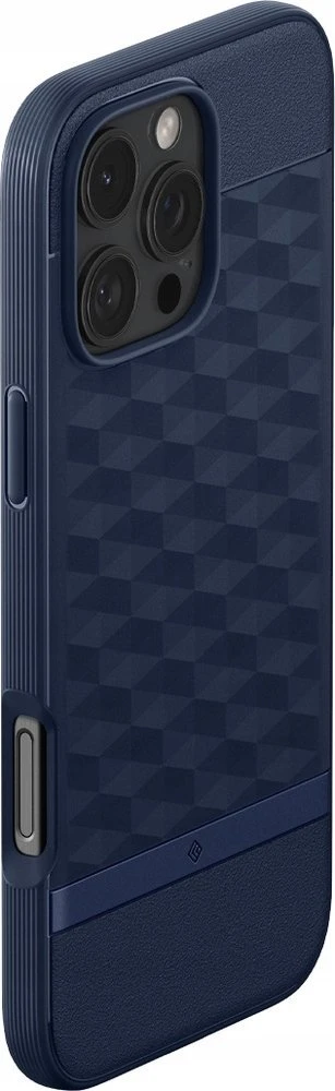 Dėklas Spigen Caseology Parallax MagSafe, vidurnakčio mėlynas - iPhone 16 Pro