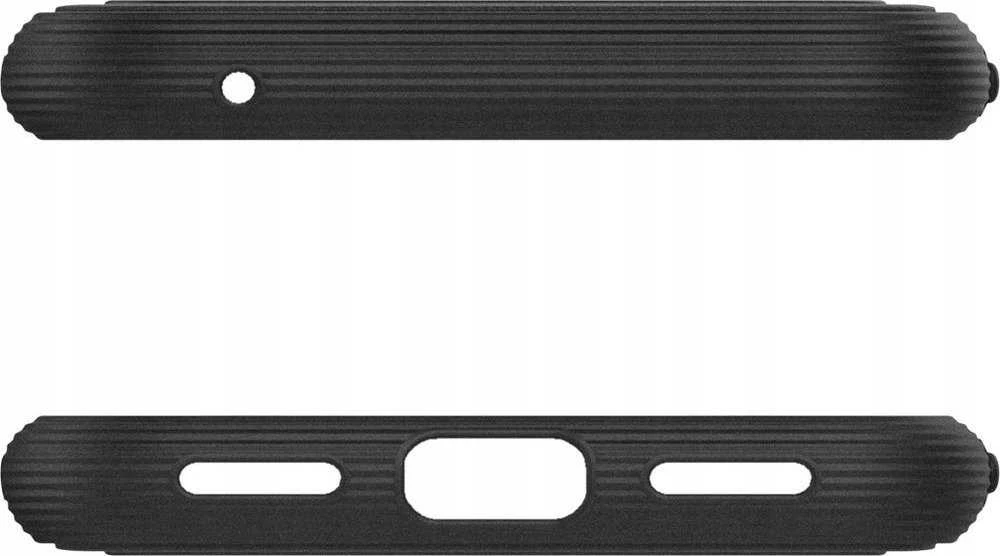 Dėklas Spigen Kazeologijos paralaksas, matinis juodas - „Google Pixel 8a“