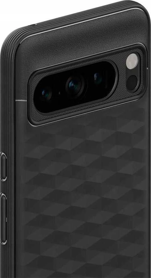 Dėklas Spigen Caseology Parallax matte juodas - Google Pixel 8 Pro