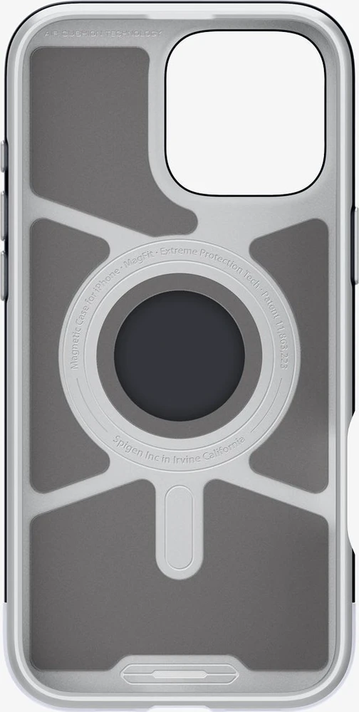 Dėklas Spigen Classic C1 MagSafe, grafito spalvos - iPhone 16 Pro