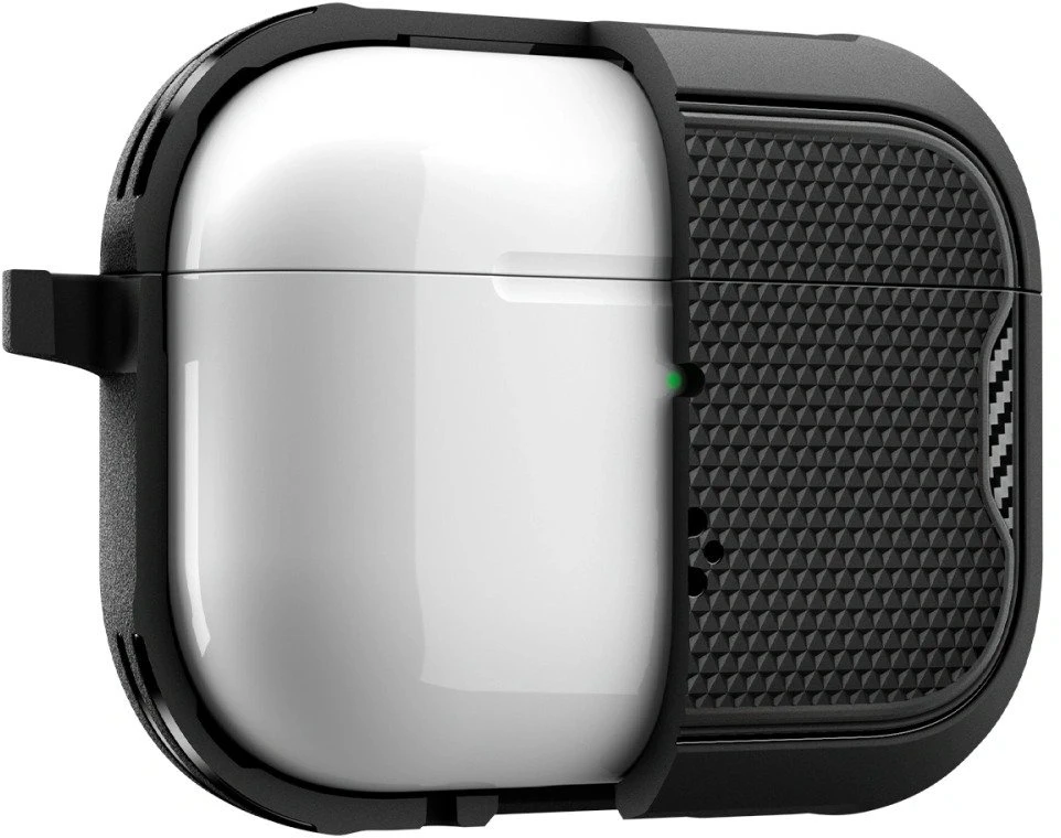 Spigen Core Armor dėklas skirtas Apple AirPods Pro 3 – juodos spalvos