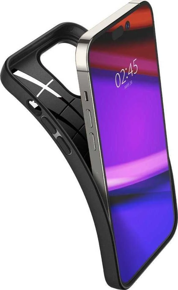 Dėklas SPIGEN IPHONE 14 PRO CORE ARMOR MATTE Juodas (2022)