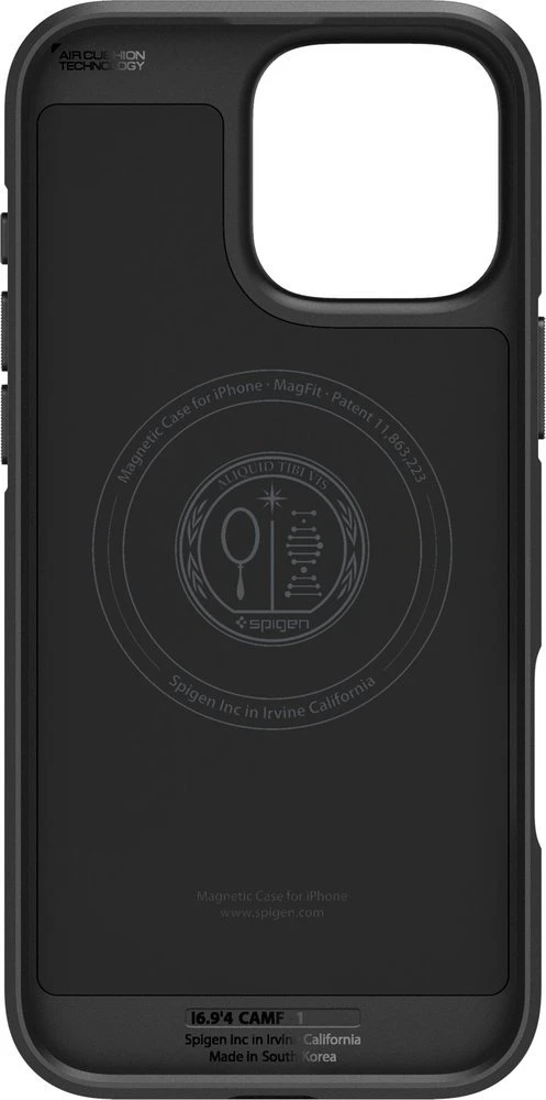 Spigen Core Armor Mag MagSafe Apple iPhone 16 Pro – dėklas telefonui juodos matinės spalvos