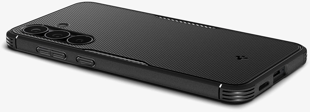 Spigen Core Armor Mag MagSafe dėklas skirtas Samsung Galaxy S25 FE – Matte juodos spalvos