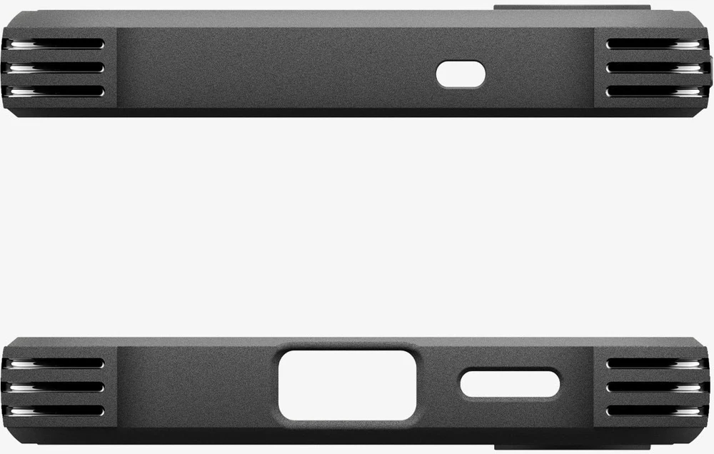 Spigen Core Armor Mag MagSafe dėklas skirtas Samsung Galaxy S25 FE – Matte juodos spalvos