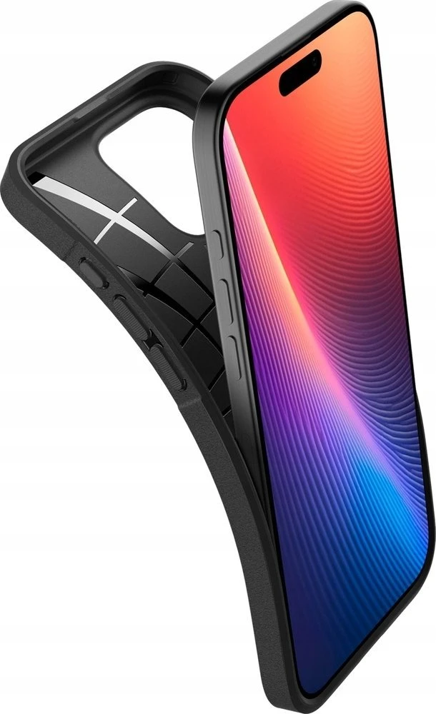 Spigen Core Armor - dėklas skirtas Apple iPhone 16 Pro Matte Juodas