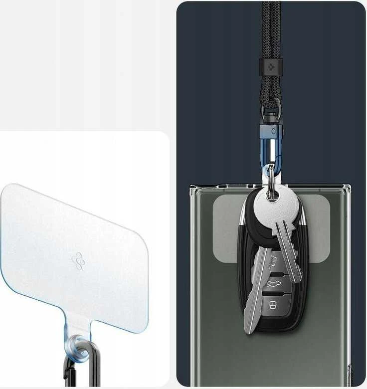 Spigen Crossbody Strap, juodas