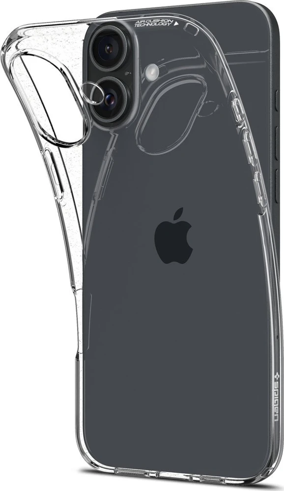 Dėklas „Spigen Crystal Flex“, krištolo skaidrumo – iPhone 16