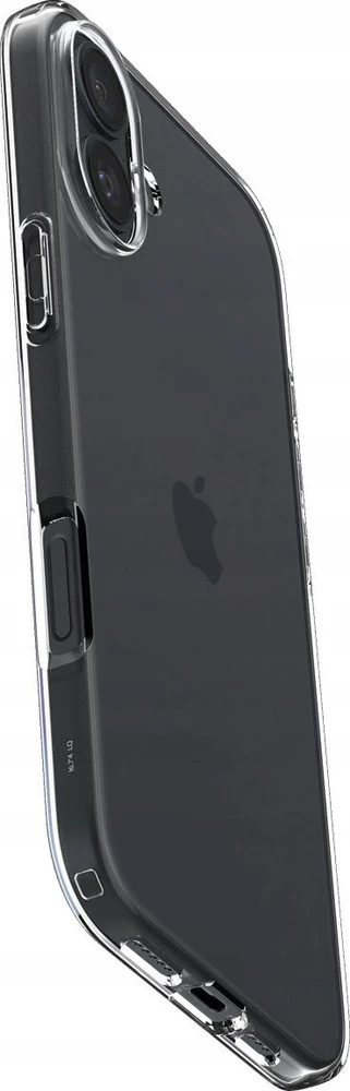 Dėklas „Spigen Crystal Flex“, krištolo skaidrumo – iPhone 16