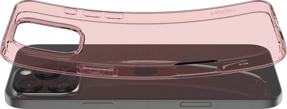 Dėklas „Spigen Crystal Flex“, rožinis krištolas - iPhone 16 Pro Max