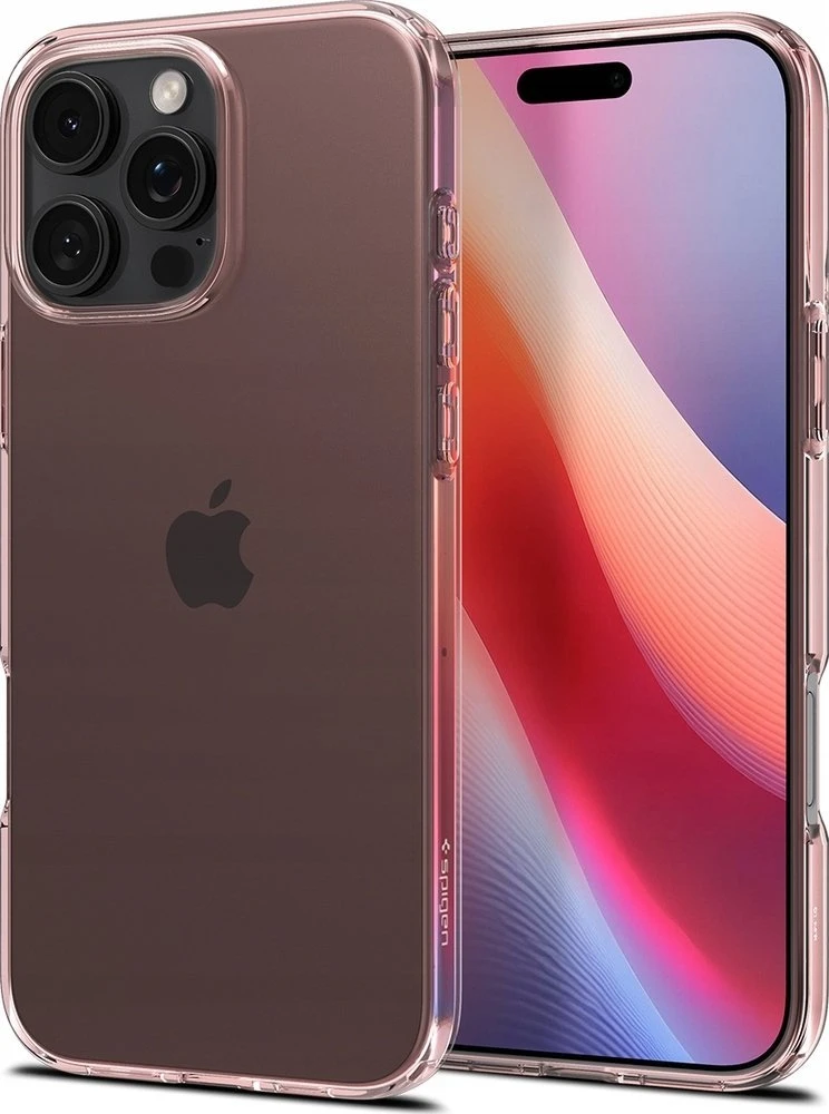 Dėklas „Spigen Crystal Flex“, rožinis krištolas - iPhone 16 Pro Max