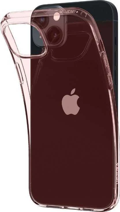 Dėklas „Spigen Crystal Flex“, rožinis krištolas – „Apple iPhone 15 Plus“