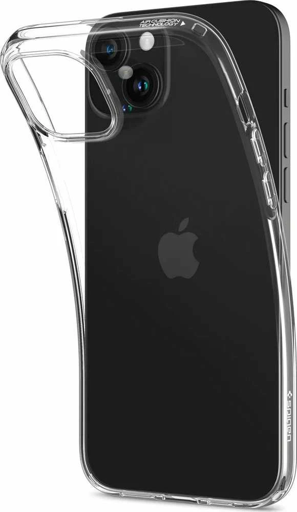 Dėklas „Spigen Crystal Flex“, krištolo skaidrumo – „Apple iPhone 15“