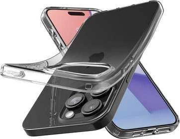 Spigen Crystal Flex, crystal dėklas telefonui skaidrus – Apple iPhone 15 Pro Max