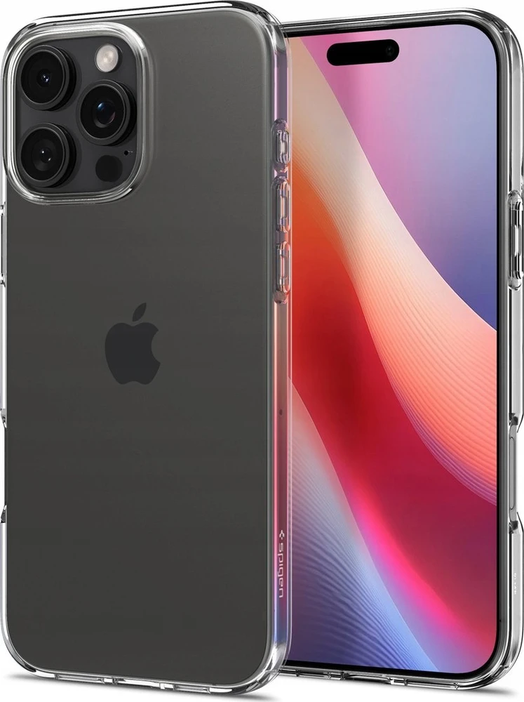 Dėklas Spigen Crystal Flex, kristalinio skaidrumo - iPhone 16 Pro