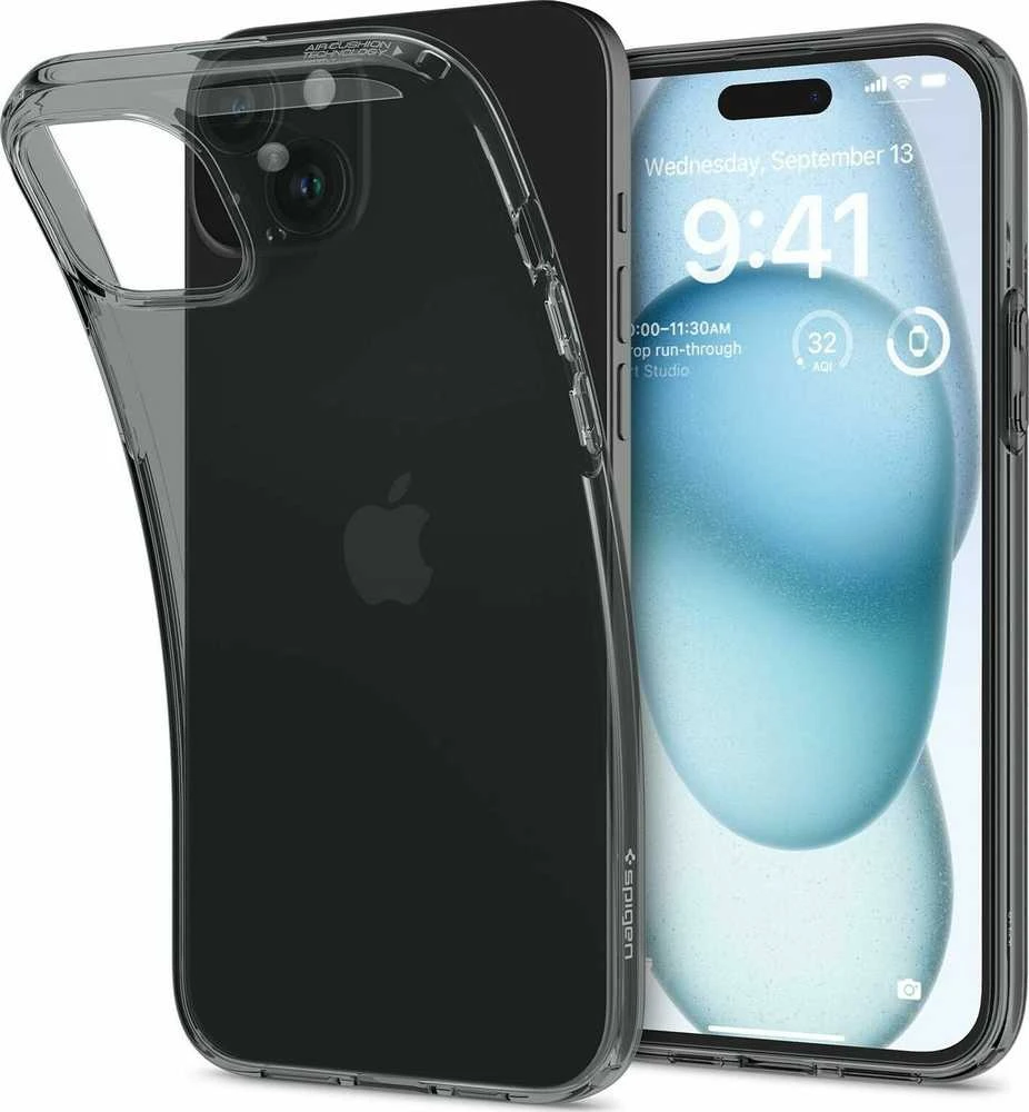Dėklas „Spigen Crystal Flex“, kosminis krištolas – „Apple iPhone 15 Plus“