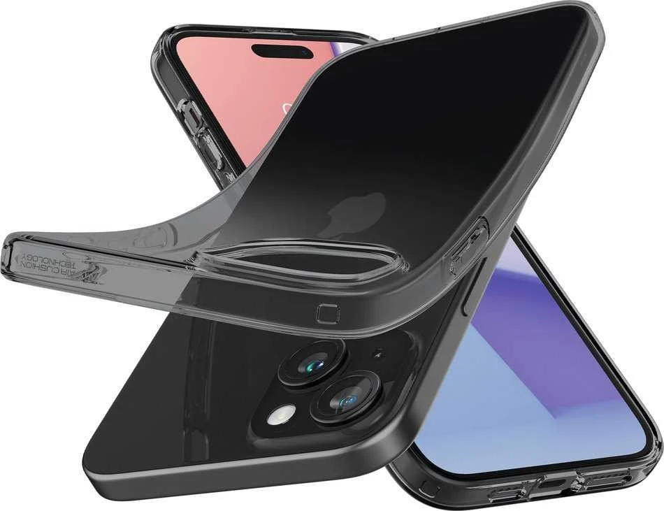 Dėklas Spigen Crystal Flex, kosminis kristalas - iPhone 15