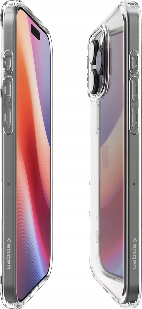 Dėklas „Spigen Crystal Hybrid“, krištolo skaidrumo – „iPhone 16 Pro Max“