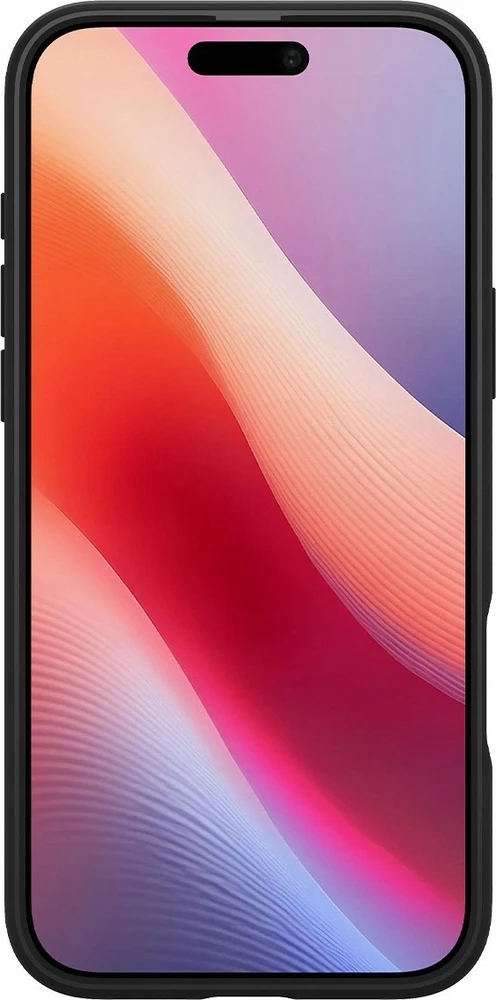 Dėklas Spigen Crystal Hybrid, matte juodas - iPhone 16 Pro Max