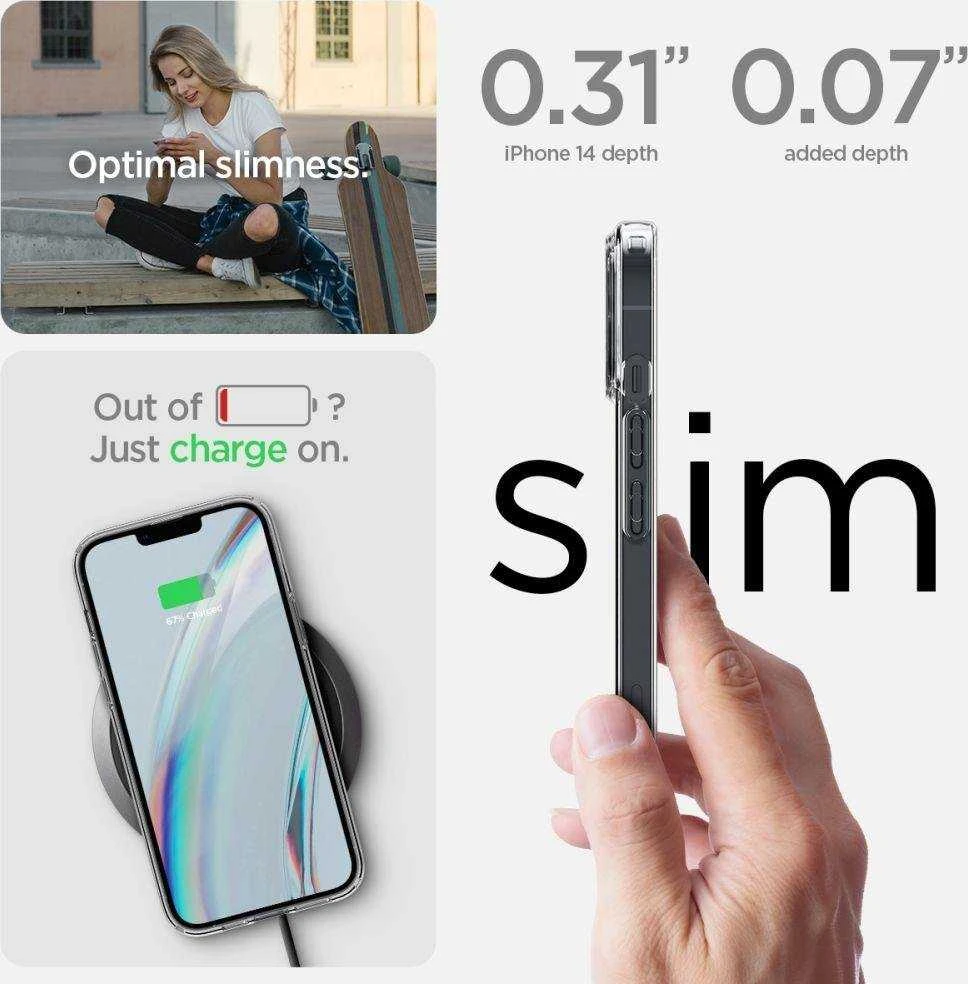 Spigen Crystal pack Apple iPhone 14 Plus Crystal dėklas telefonui skaidrus