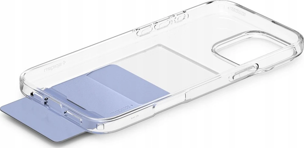 Dėklas Spigen Crystal Slot, krištolo skaidrumo – iPhone 16 Pro Max