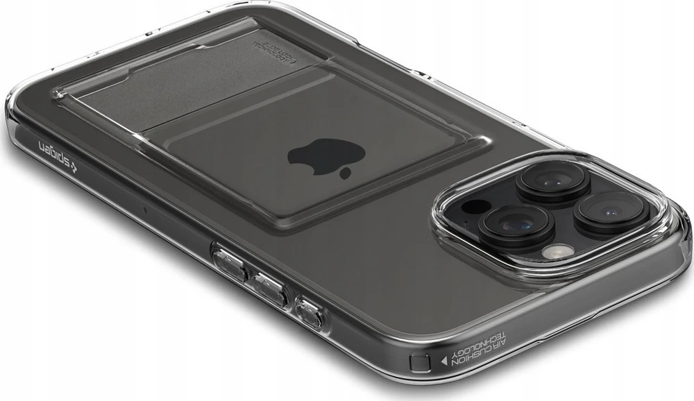 Dėklas Spigen Crystal Slot, krištolo skaidrumo – iPhone 16 Pro Max