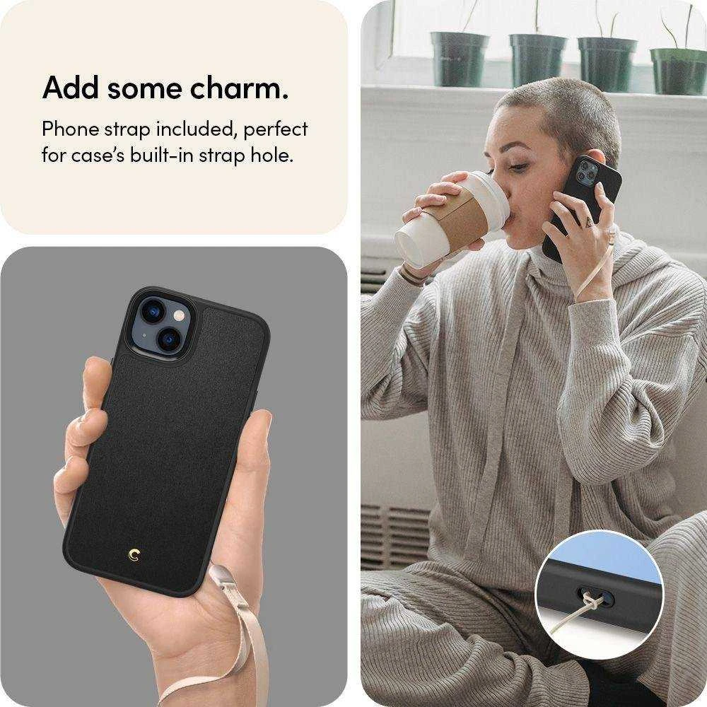 Spigen Cyrill Kajuk Mag MagSafe Apple iPhone 14 Plus dėklas telefonui juodos spalvos