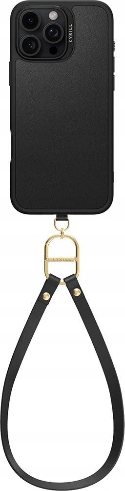 Apple iPhone 16 Pro Max Spigen Cyrill Kajuk Classic Charm Mag MagSafe dėklas telefonui juodos spalvos