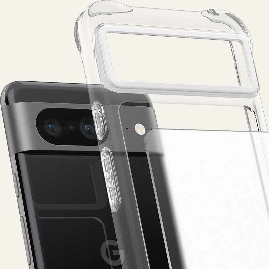 Dėklas Spigen „Cyrill Ultra Sheer“, matinis skaidrus – „Google Pixel 8“
