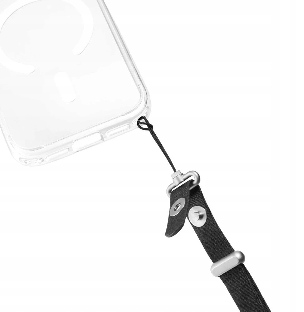 Spigen DA30L LAnyard Strap Crossbody juodas