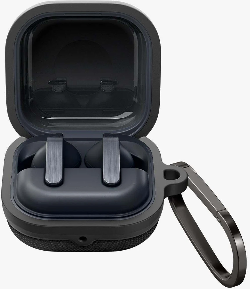 Dėklas Spigen Classic Fit Samsung Galaxy Buds 4 / 4 Pro juodos spalvos