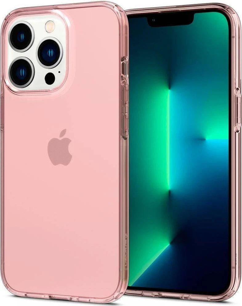 Dėklas SPIGEN IPHONE 13 PRO MAX LIQUID CRYSTAL FLEX ROSE CRYSTAL